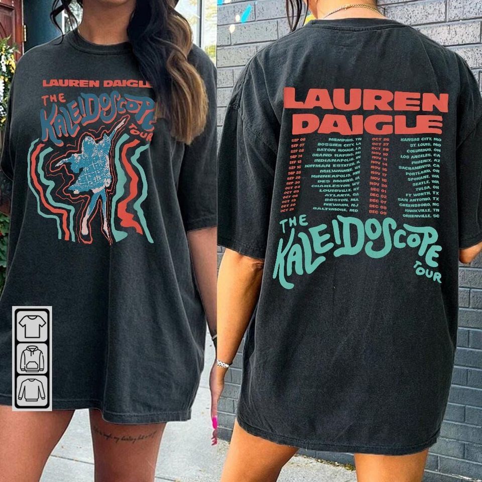 Lauren Daigle The Kaleidoscope Tour Music Shirt Concert Shirt